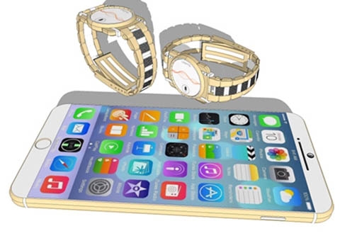 漫畫(huà)風(fēng)設(shè)計(jì)師心中的iPhone6和iWatch