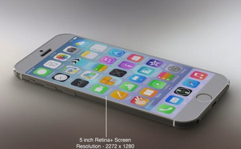 運行iOS8的iPhone6概念機