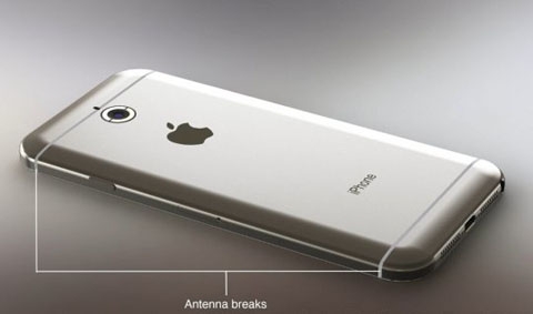 運行iOS8的iPhone6概念機