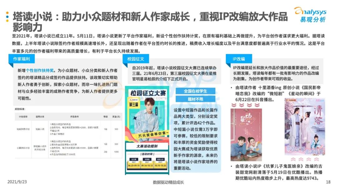 021年第二季度中國移動閱讀市場季度盤點"