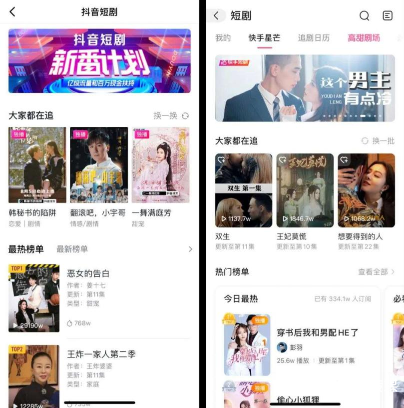 抖音抖音競爭暗線